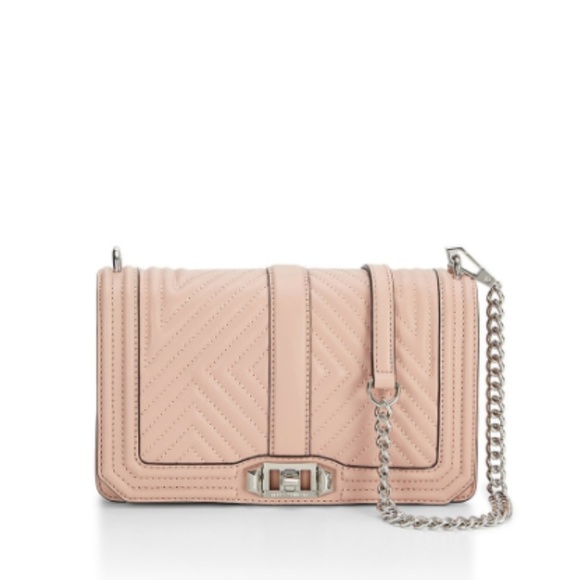 Rebecca Minkoff Handbags - Rebecca Minkoff Geo Quilted Love Crossbody